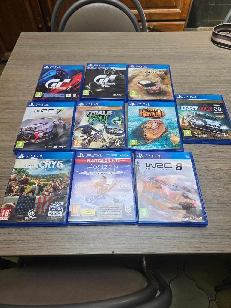 Ps4 games, Ophalen, Gebruikt
