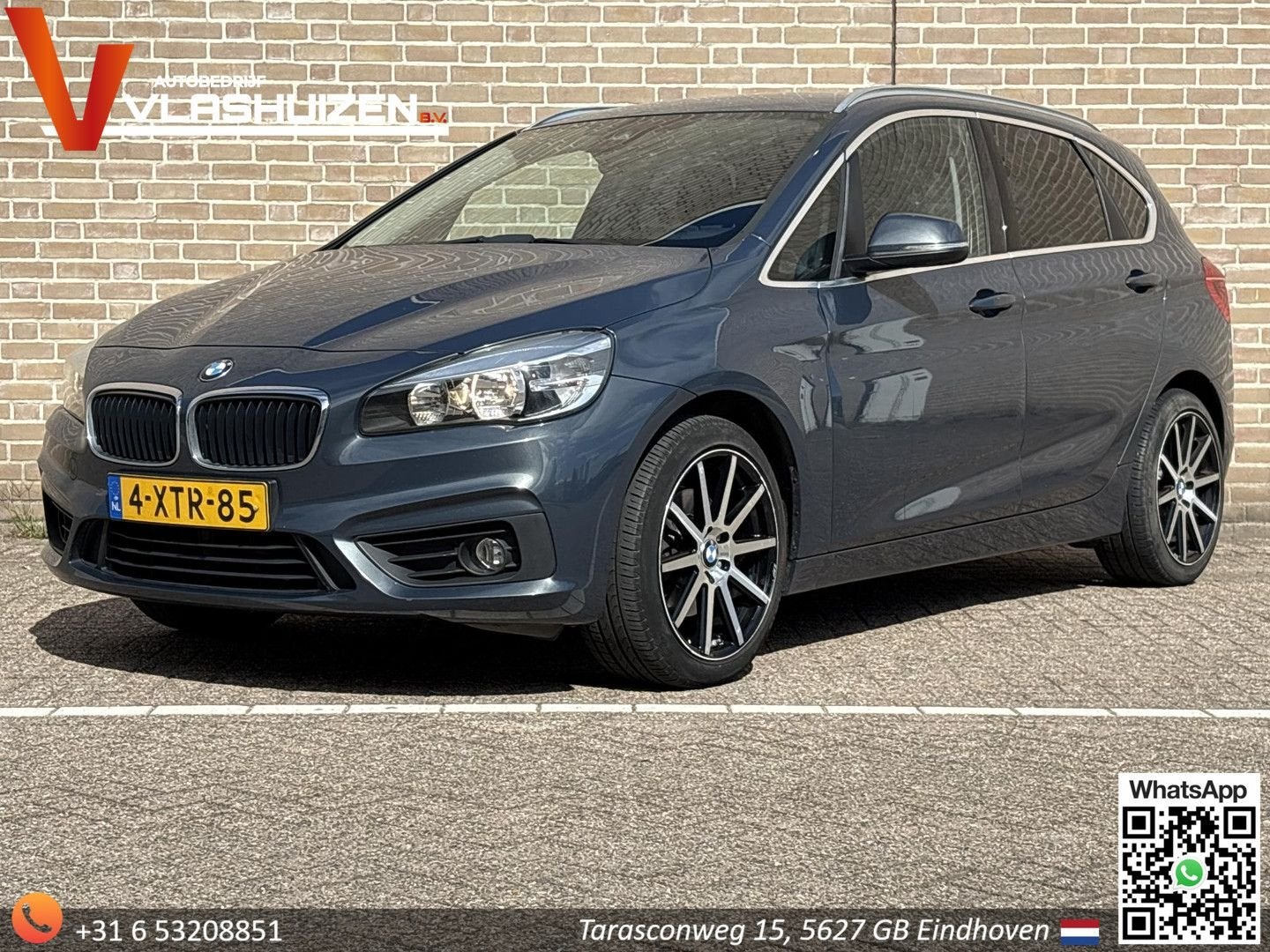BMW 218 Active Tourer 2-serie 218i Executive | climatisation, Autos, BMW, Argent ou Gris, Achat, Entreprise, Boîte manuelle
