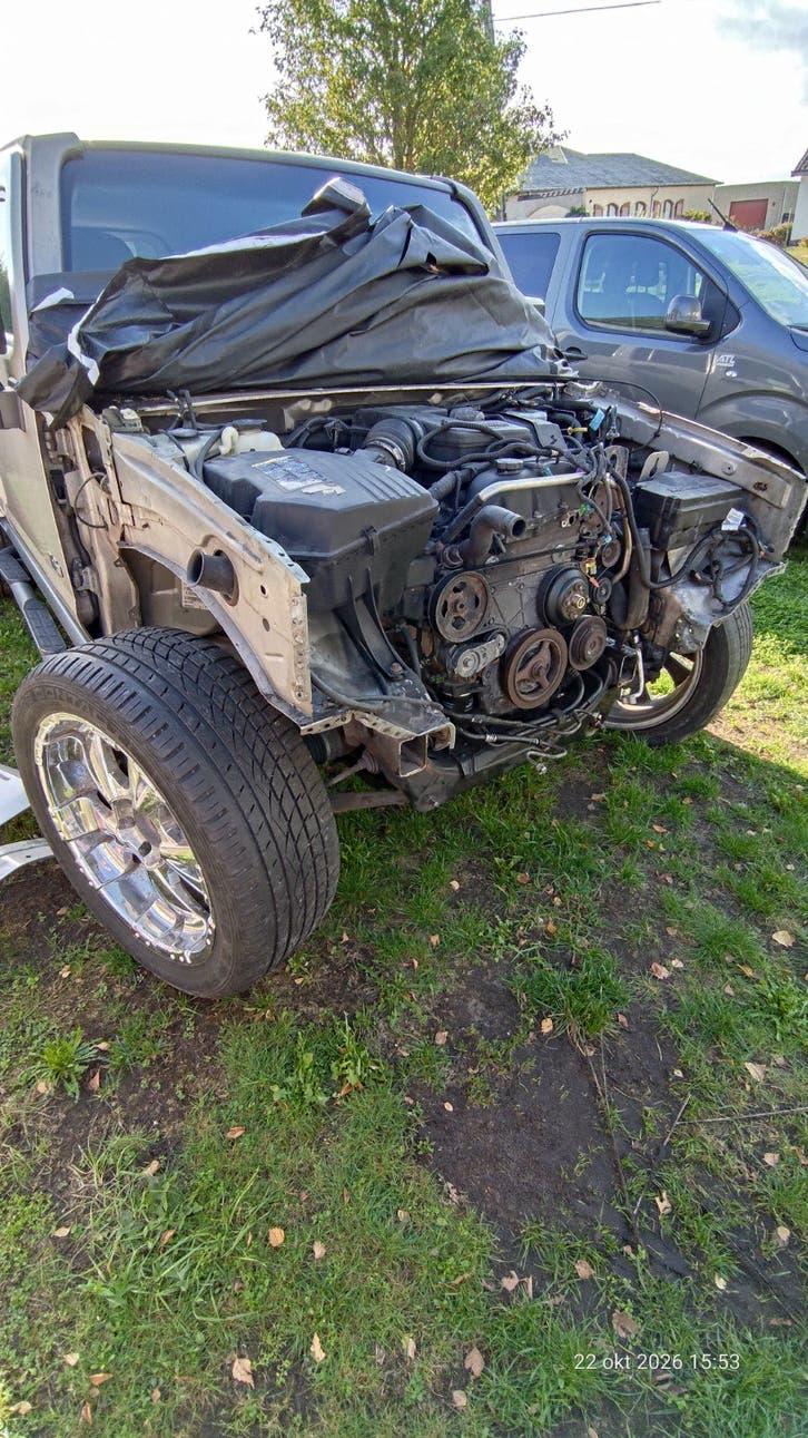 Hummer H3 2007 3.5L project of onderdelen, Auto's, Automaat, 3500 cc, Vierwielaandrijving, Particulier