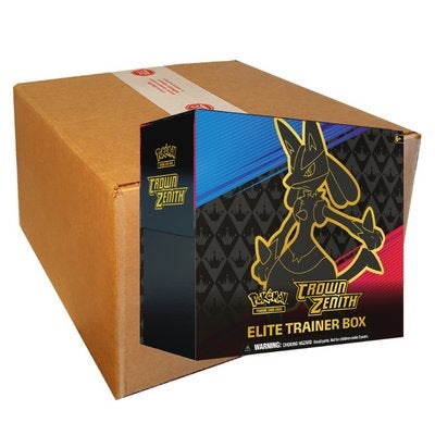 Crown Zenith Elite Trainer Box Case 10 Stuks, Ophalen of Verzenden, Nieuw, Boosterbox, Foil