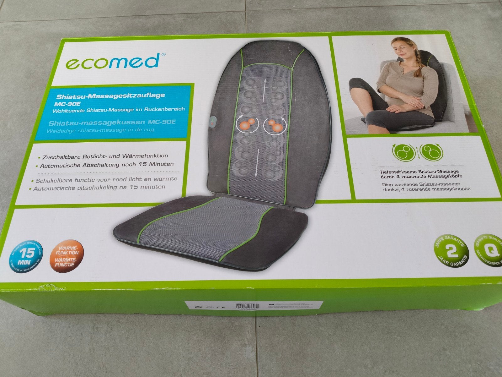 massage stoel shiatsu therapeut, Ophalen