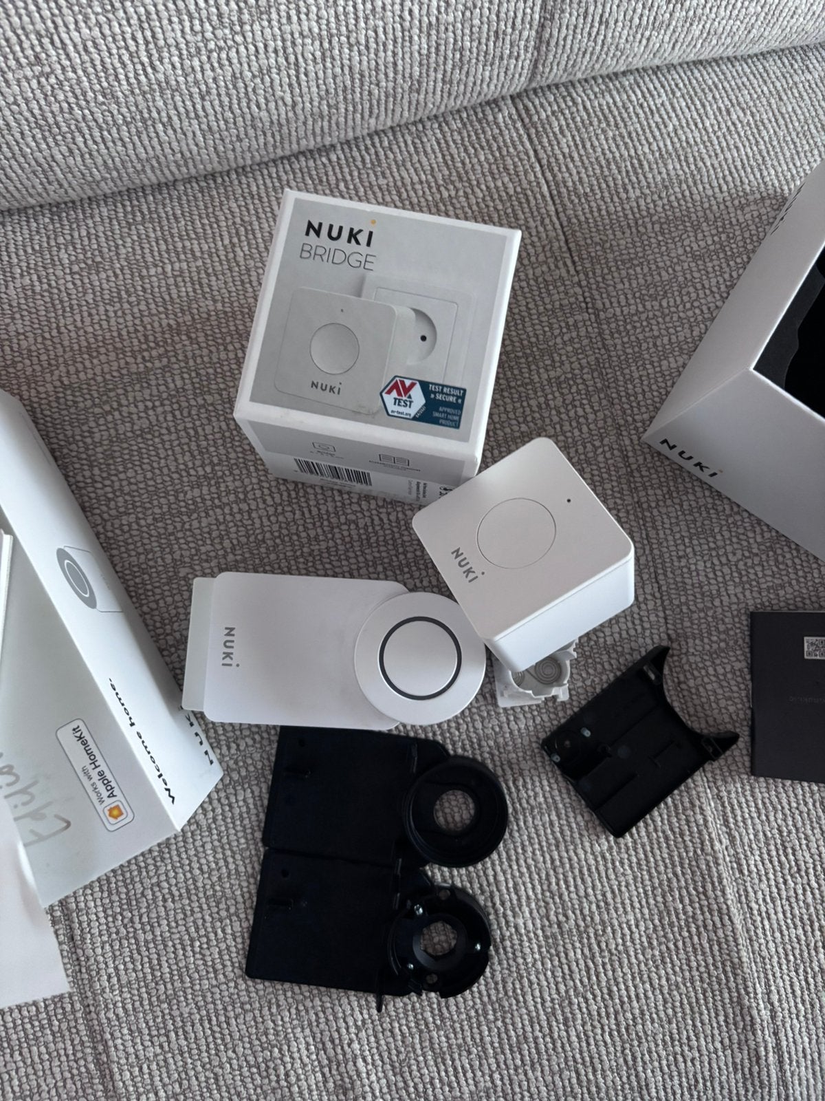 Nuki 3.0, Ophalen of Verzenden, Gebruikt, Binnen, Wit