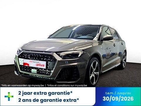 Audi A1 Sportback S line 25 TFSI 95pk, A1, https://public.car-pass.be/vhr/60bdb03d-2c7f-402d-983b-1139c18ae3be, Zilver of Grijs