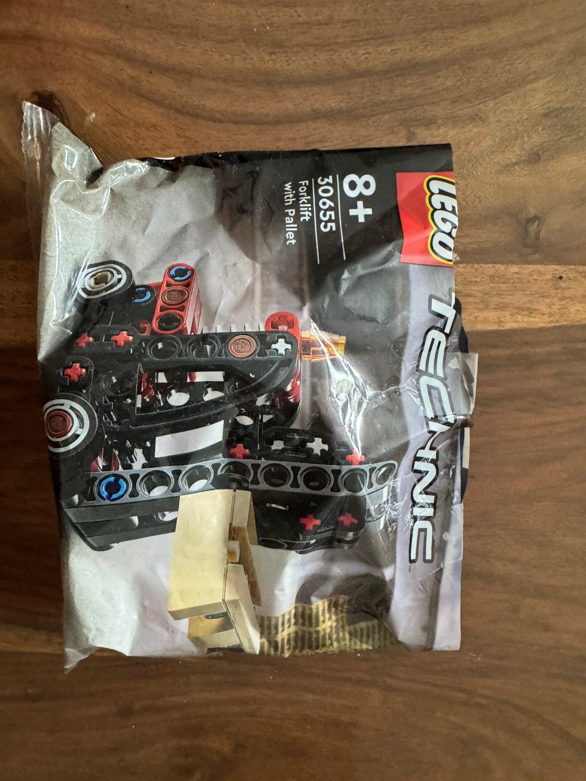 Lego Technic vorkheftruck met palet, Ophalen of Verzenden, Gebruikt, Lego, Technic