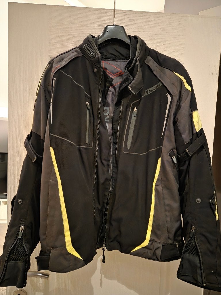 Veste modeka 3 en 1, Enlèvement