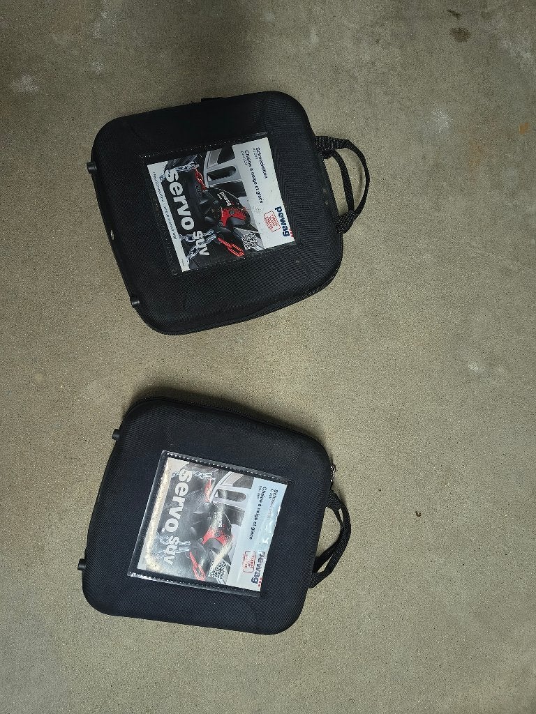 2 paires de chaînes à neige PEWAG SERVO SUV RSV 80, Enlèvement ou Envoi, Comme neuf