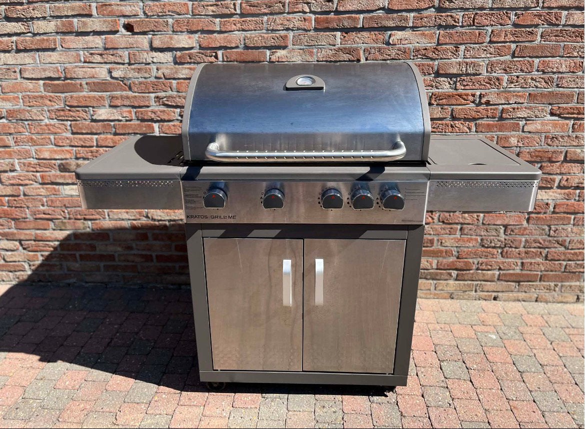 Gasbarbecue, Ophalen, Gebruikt