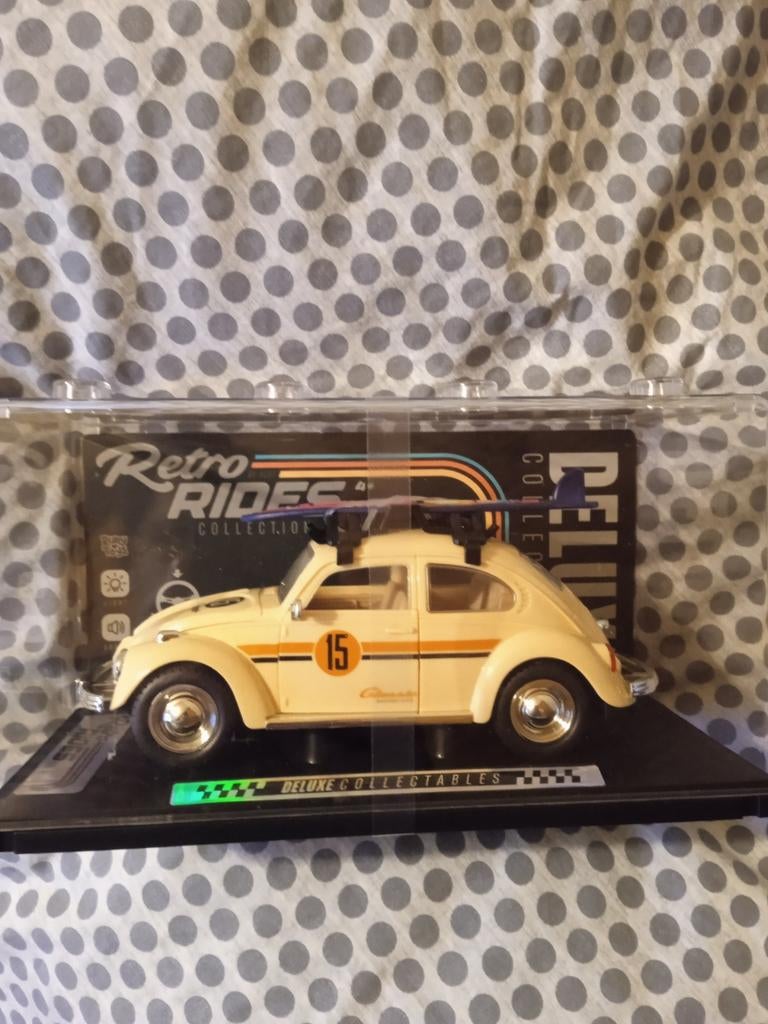 3 Deluxe Retro Rides Collection VW Kevers 35 Euro, Hobby & Loisirs créatifs, Voitures miniatures | 1:24, Enlèvement, Neuf, Voiture