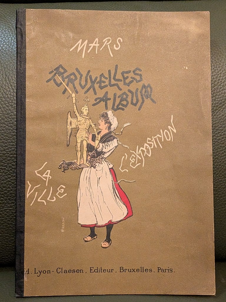 Bruxelles Album: la ville, l'exposition, Mars, 1897, Enlèvement ou Envoi, Mars
