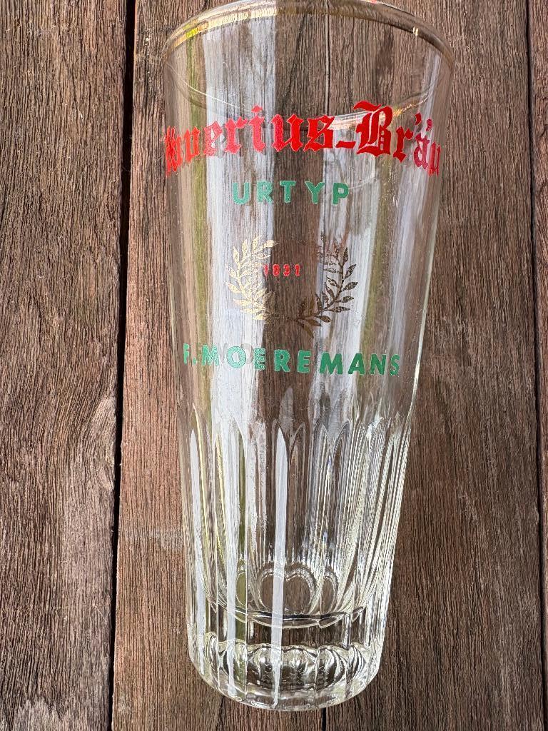 Xaverius Bräu Urtyp - Moeremans Anderlecht, Verzamelen, Ophalen of Verzenden, Gebruikt, Glas of Glazen, Overige merken