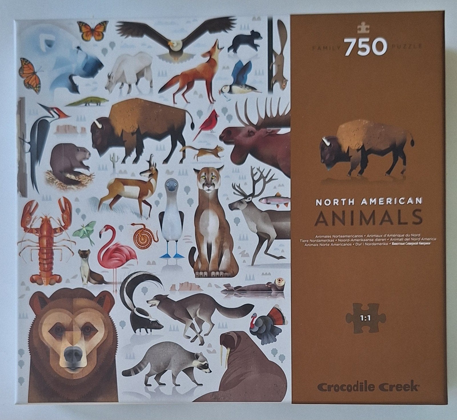 North American animals, Ophalen