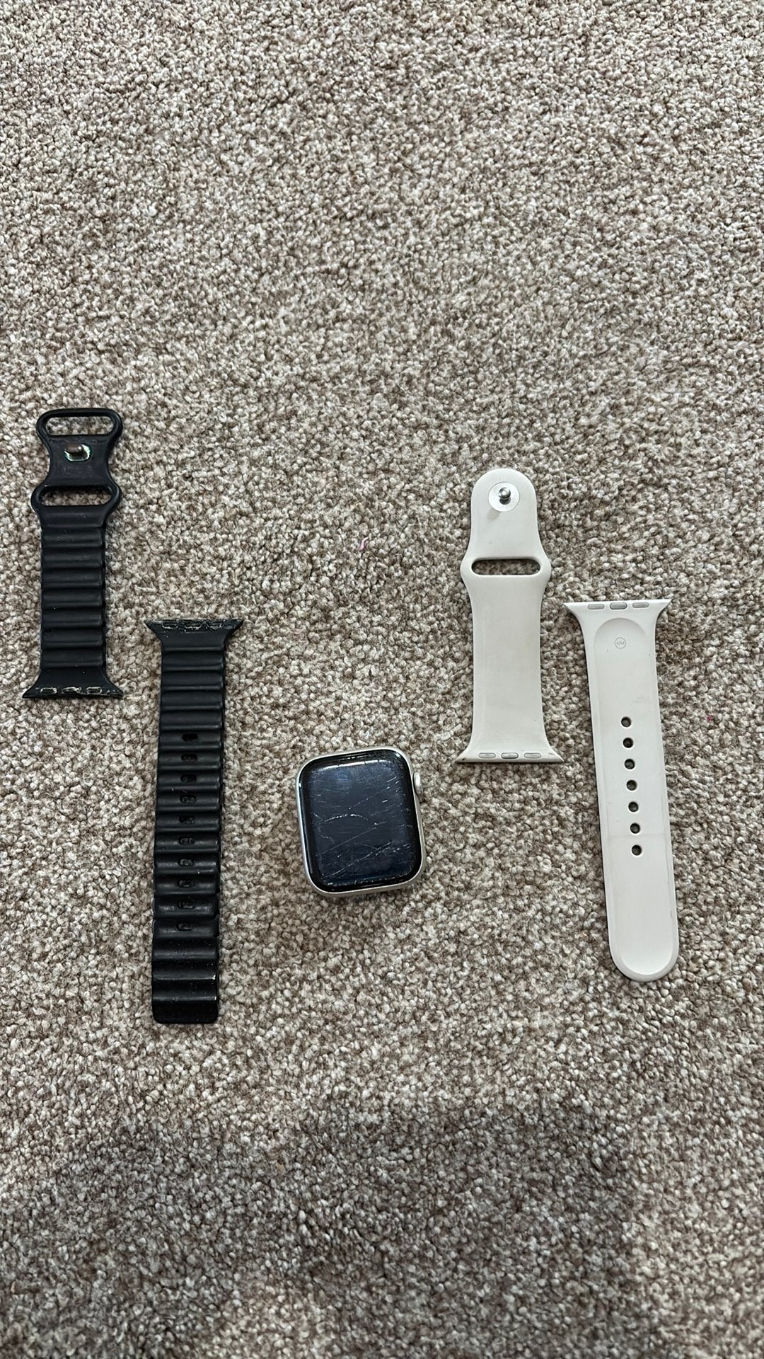 Apple Watch SE 2nd generation 44mm, Handtassen en Accessoires, Smartwatches, Ophalen, Gebruikt, IOS