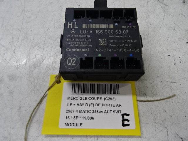 UNITE ELECTRONIQUE GLE Coupe (C292) (A1669006307), Mercedes-Benz, Utilisé, Dialog.mb@mercedes-benz.com, Mercedes-Benz AG