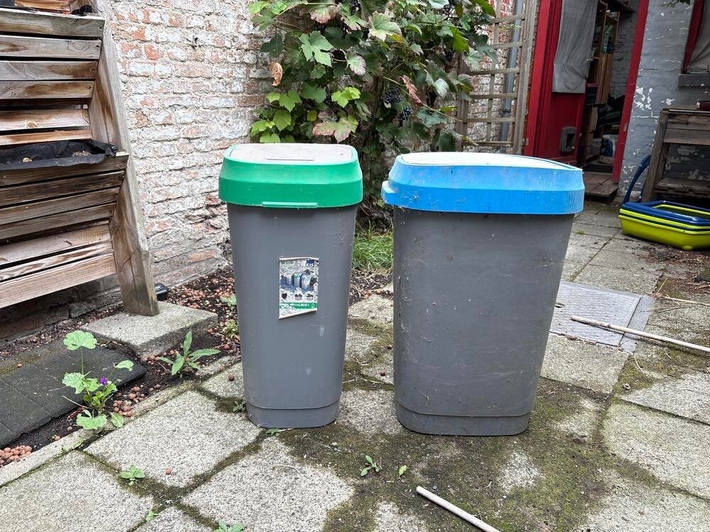 Vuilnisbakken 3 stuks, Huis en Inrichting, Ophalen, Gebruikt