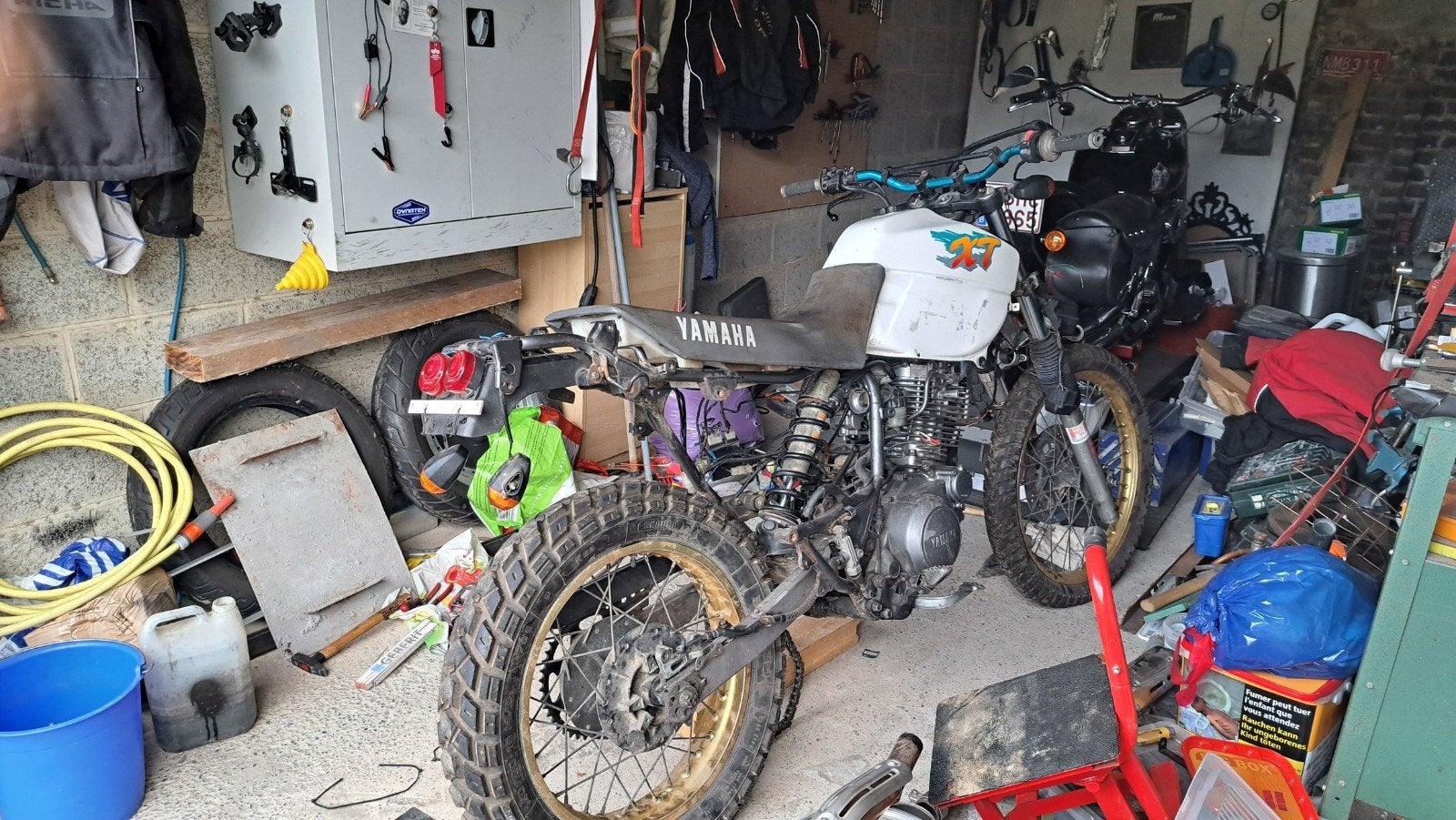 Xt 600 1994 en partie remonté avec papiers, Motoren, Ophalen