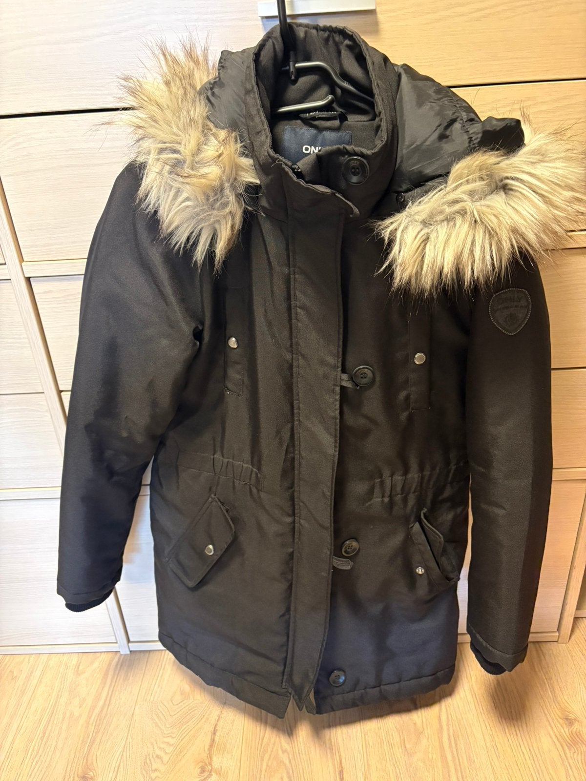 Winterjas ONLY maat S, Ophalen of Verzenden, Zo goed als nieuw, Maat 36 (S)
