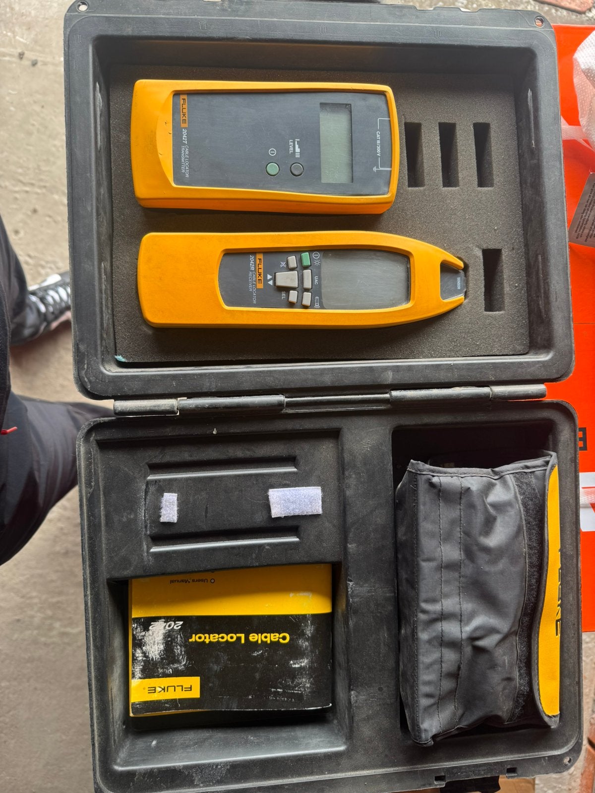 Fluke 2042 kabelzoeker - professionele kabel tracer, Enlèvement ou Envoi, Utilisé, Accessoires