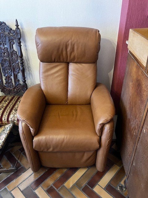 Relaxzetel, Ophalen, KLassiek, Zo goed als nieuw, 75 tot 100 cm