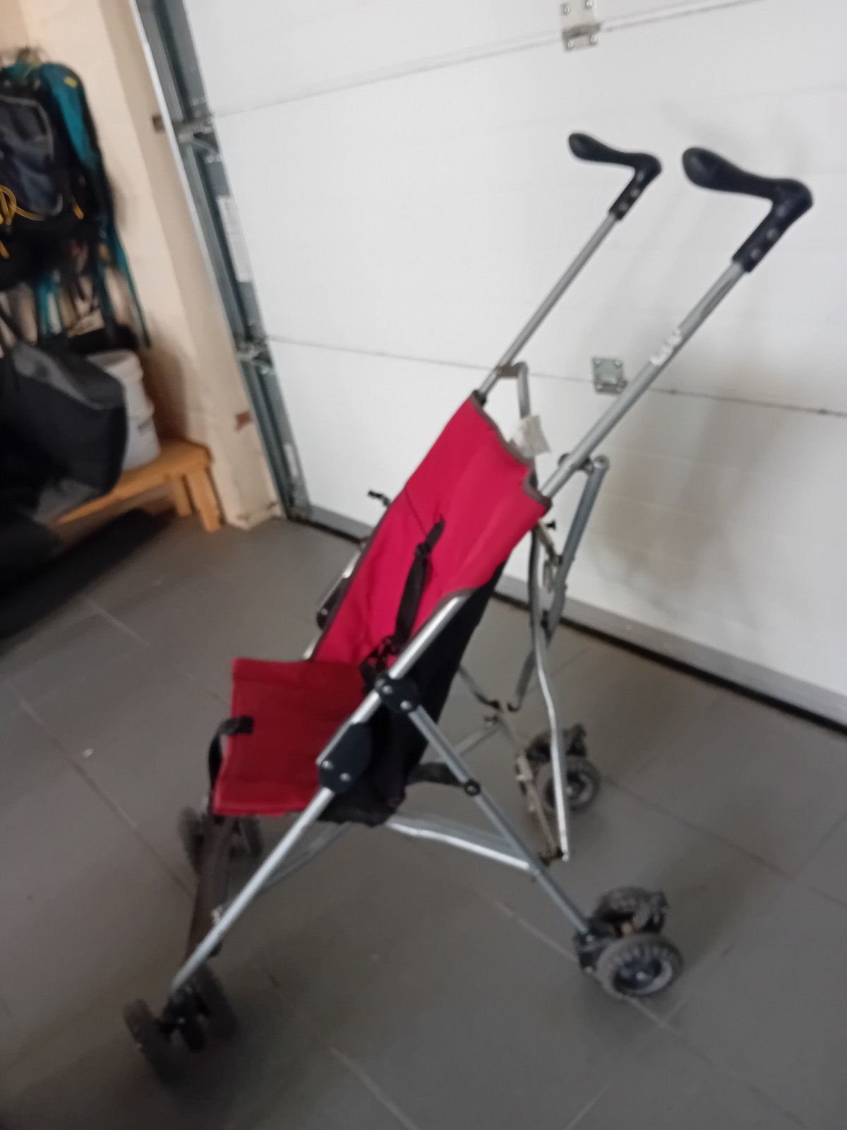 vouwbuggy, Ophalen, Gebruikt