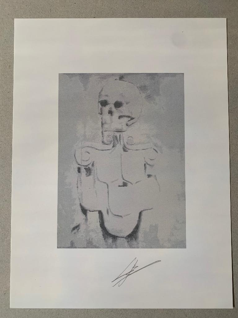 Dead Skull van Luc Tuymans, Antiek en Kunst, Kunst | Litho's en Zeefdrukken, Ophalen of Verzenden