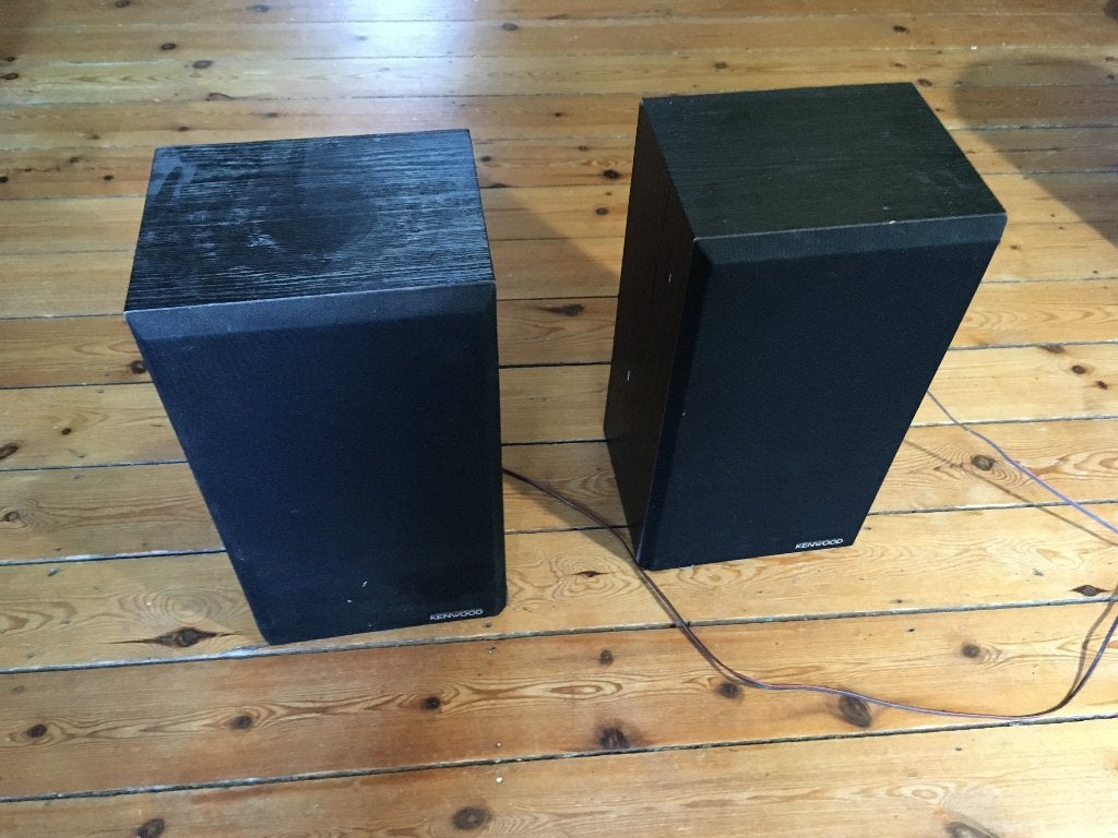enceintes Kenwood (paire) LS-33, Audio, Tv en Foto, Luidsprekerboxen, Gebruikt, Overige typen, 60 tot 120 watt, Ophalen