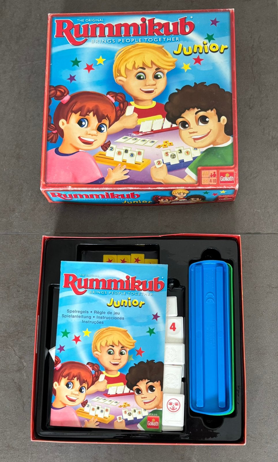 Rummikub Junior, Ophalen, Gebruikt
