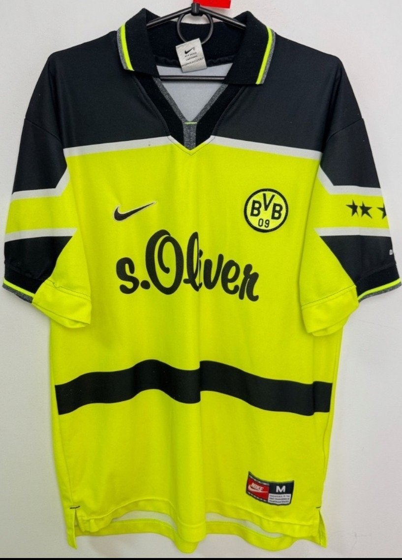 Borussia Dortmund Voetbal Thuisshirt Orgineel 1997, Enlèvement ou Envoi