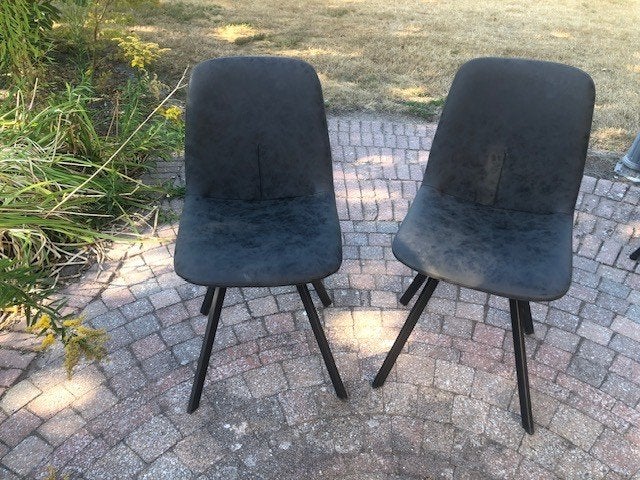 stoelen, Huis en Inrichting, Stoelen, Ophalen, Twee, Kunststof, Gebruikt