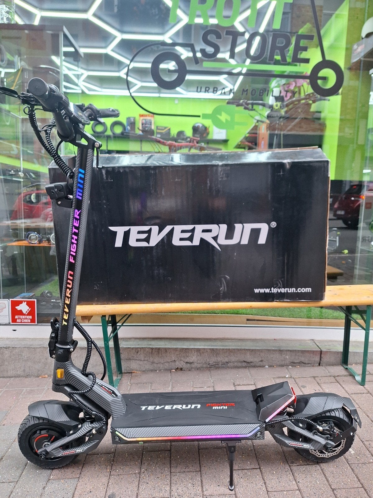 NIEUWE TEVERUN FIGHTER MINI PRO 2.0 2026, Ophalen, Nieuw, Elektrische step (E-scooter), Dualtron/teverun