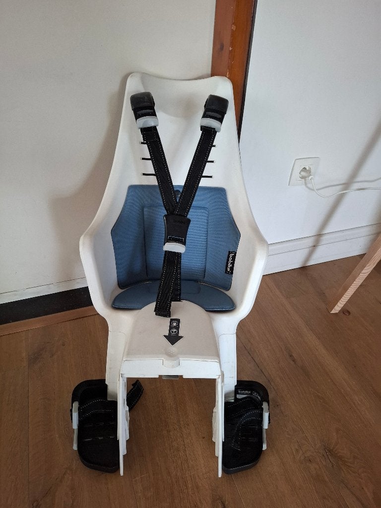 Siège de vélo, Bobike Maxi One, Repose-pieds, Enlèvement, Utilisé
