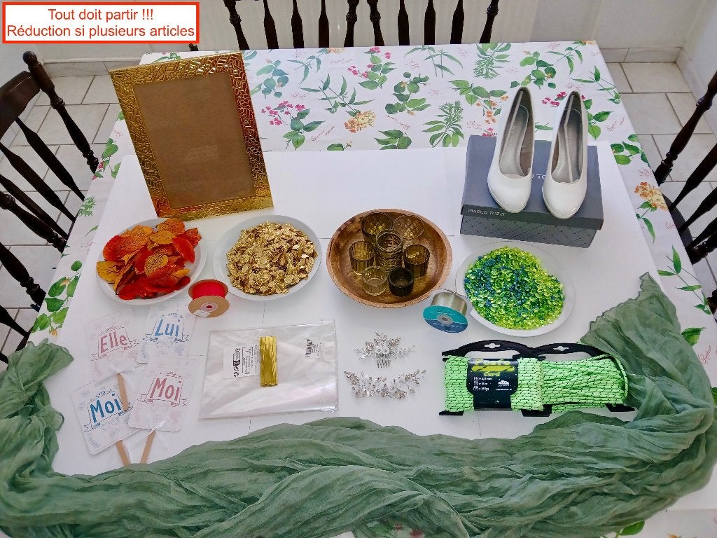 Décorations et accessoires pour mariage, Neuf, Objet de décoration, Multicolore, Enlèvement