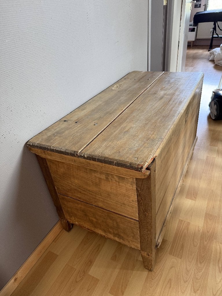 Coffre en bois, Enlèvement, Utilisé