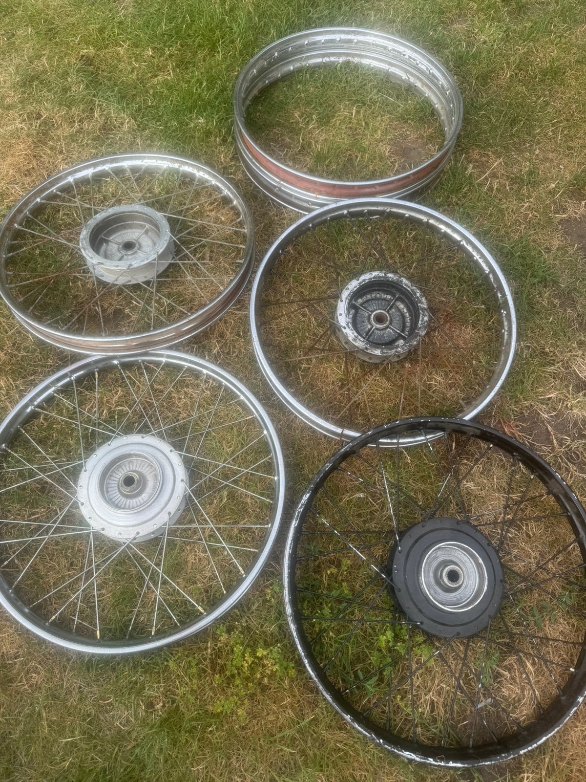 Honda camino spaakwielen, Vélos & Vélomoteurs, Pièces de cyclomoteur | Général, Enlèvement, Utilisé