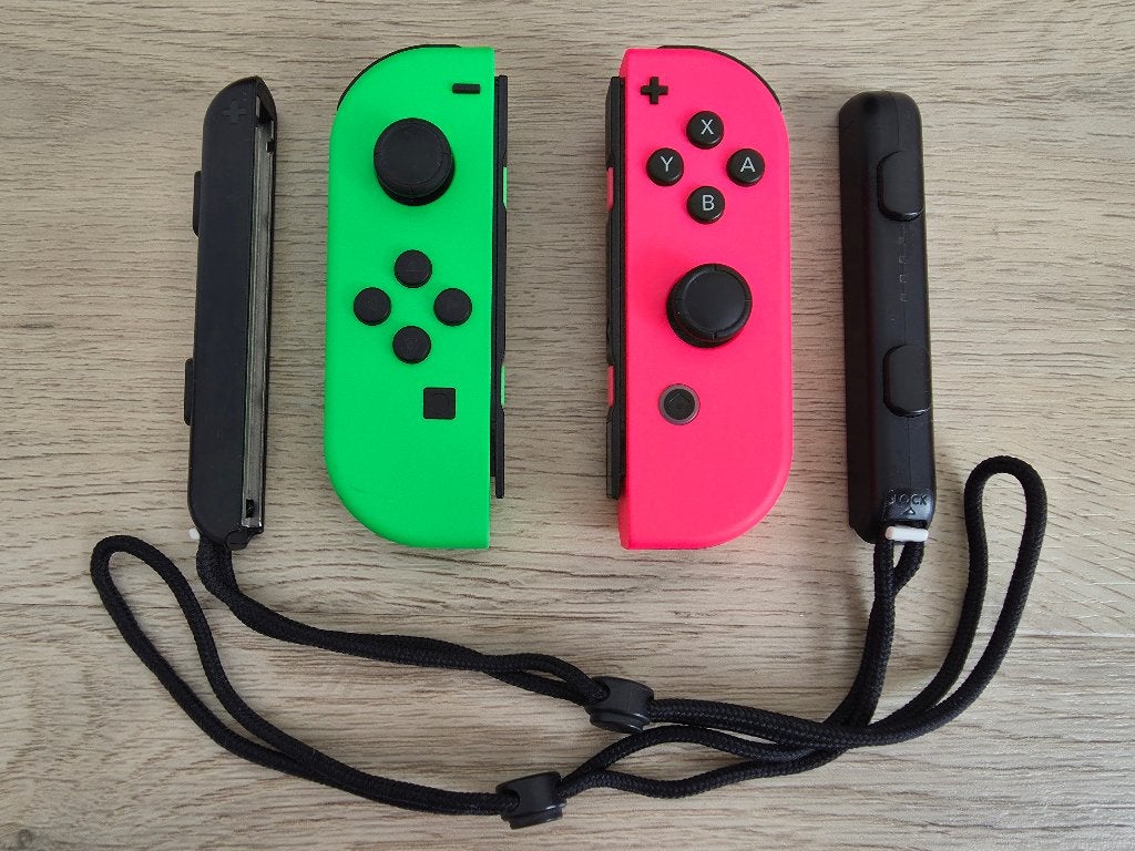 Joy Con 2 Nintendo Switch-controllers in zeer goede staat, Games en Spelcomputers, Ophalen, Zo goed als nieuw