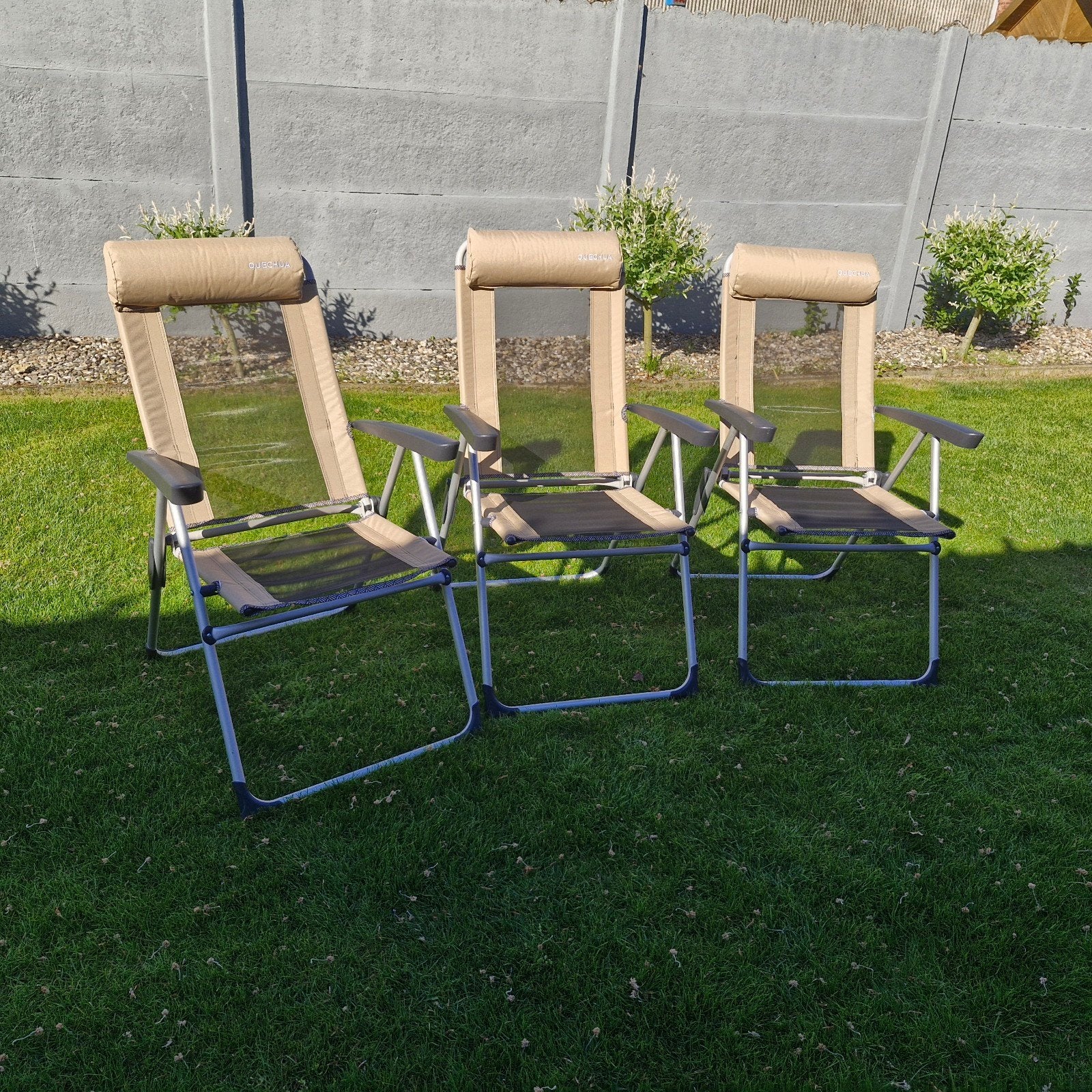 campeer stoelen, Ophalen
