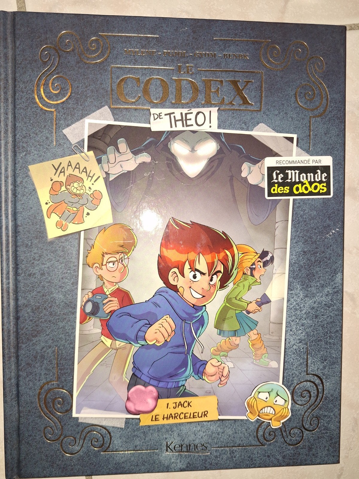 Le Codex de Théo Jack le Harceleur, Livres, Une BD, Enlèvement, Comme neuf