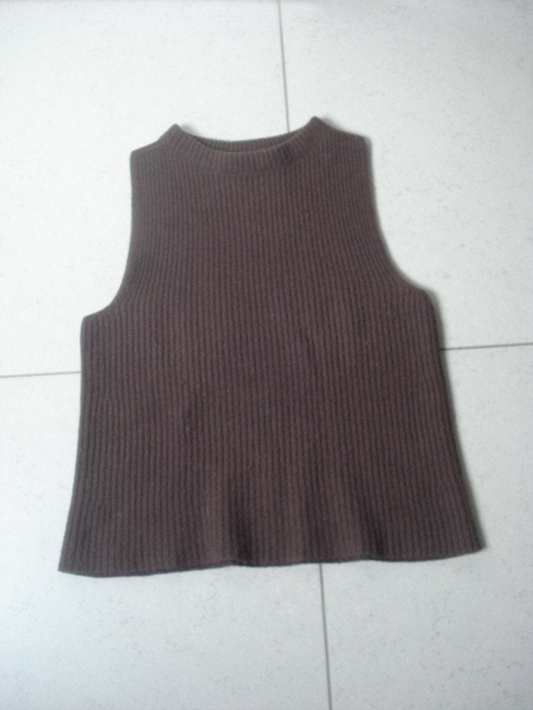HOB bruine debardeur, dames. mt M/38, Taille 38/40 (M), Enlèvement ou Envoi, HOB, Brun