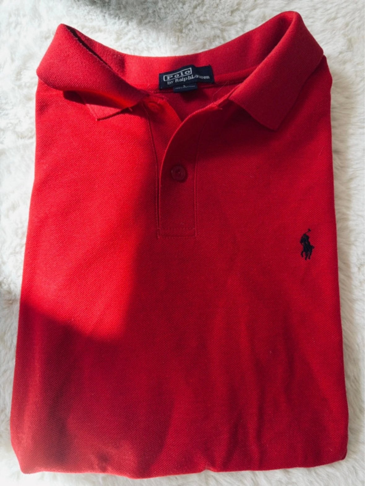 Ralhp Lauren polo, Vêtements | Hommes, Polos, Enlèvement, Comme neuf, Taille 52/54 (L), Rouge