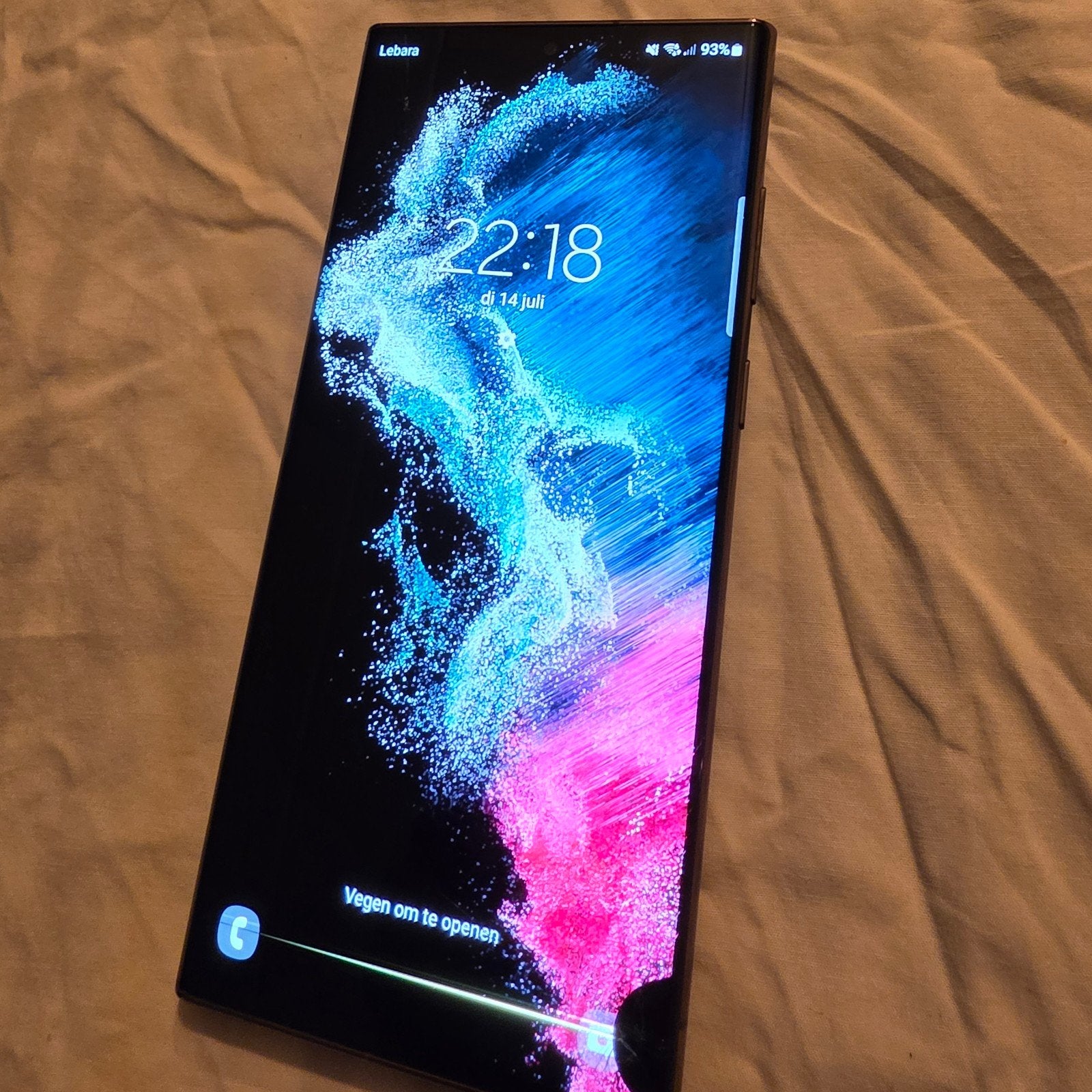 Samsung s22 Galaxy ultra met niet hinderlijke schade, Ophalen