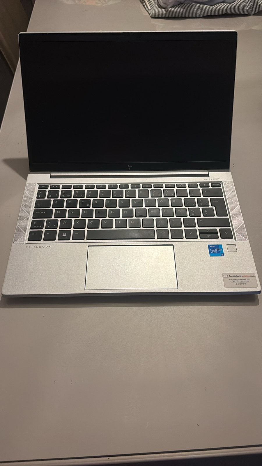 Hp laptop met touchscreen, Ophalen, Touchscreen, Zo goed als nieuw