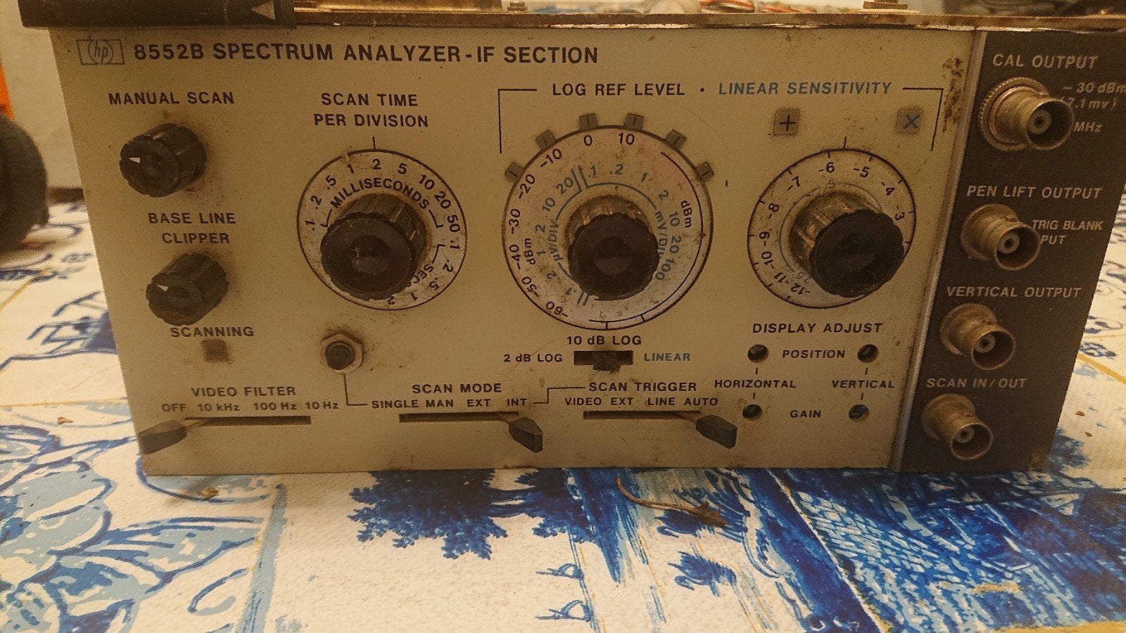 Hp 8552B spectrum analyzer If section, Ophalen of Verzenden