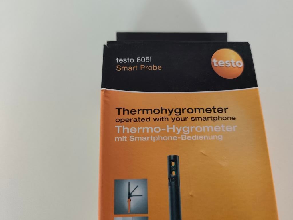 Testo 605 i thermo hygrometer nieuw., Ophalen