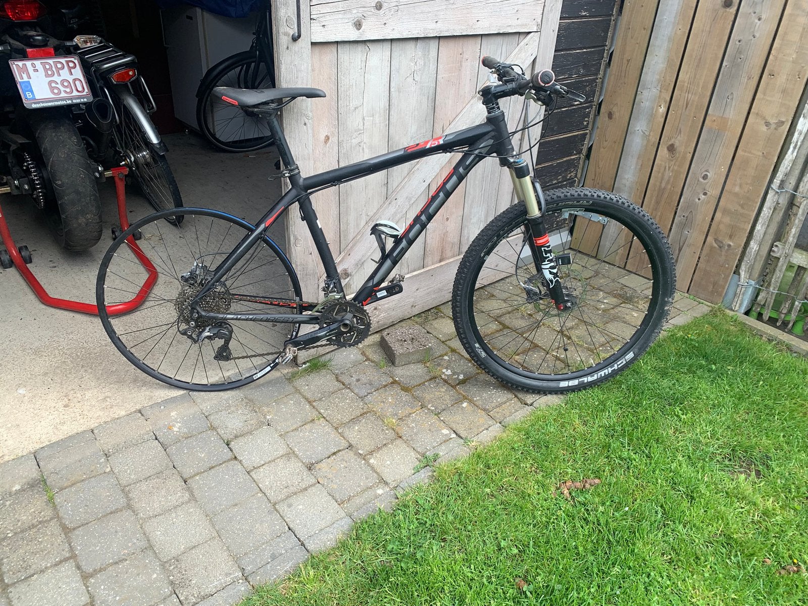 Mountenbike, Ophalen, Gebruikt