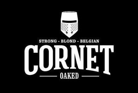 Metalen reclamebord Cornet oaked 5 - retro vintage mancave, Ophalen of Verzenden, Nieuw, Reclamebord, Plaat of Schild, Overige merken