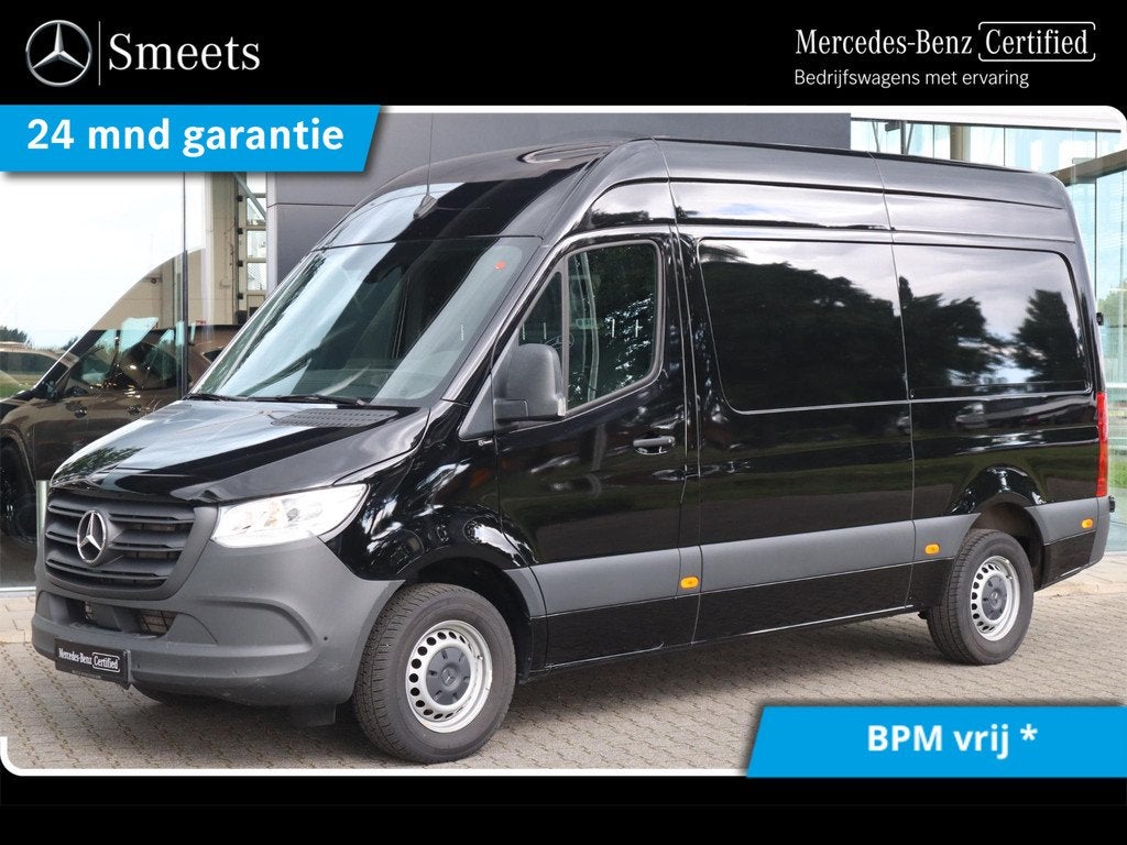 Mercedes-Benz Sprinter 317 CDI L2H2 CARPLAY, Auto's, 4 deurs, Euro 6, 4 cilinders, Start-stop-systeem