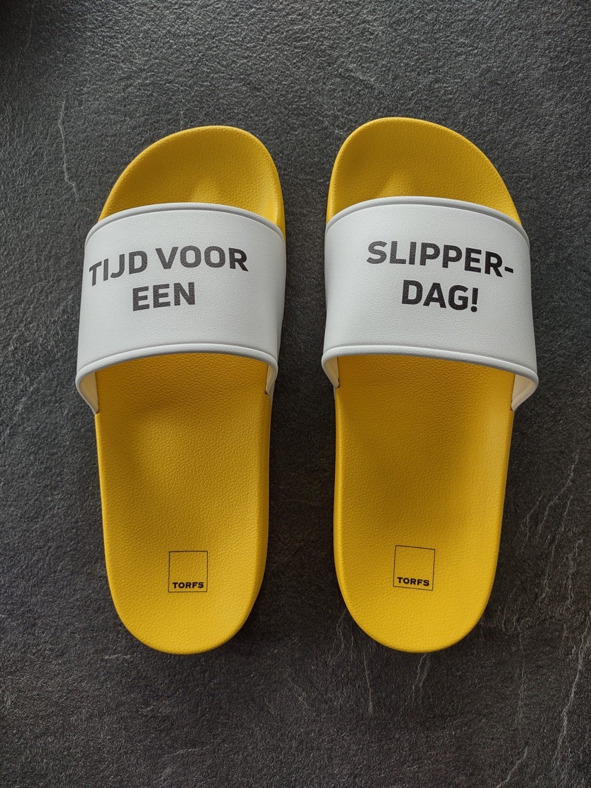 nieuwe badslippers Torfs, Kleding | Heren, Badmode en Zwemkleding, Ophalen, Geel, Torfs