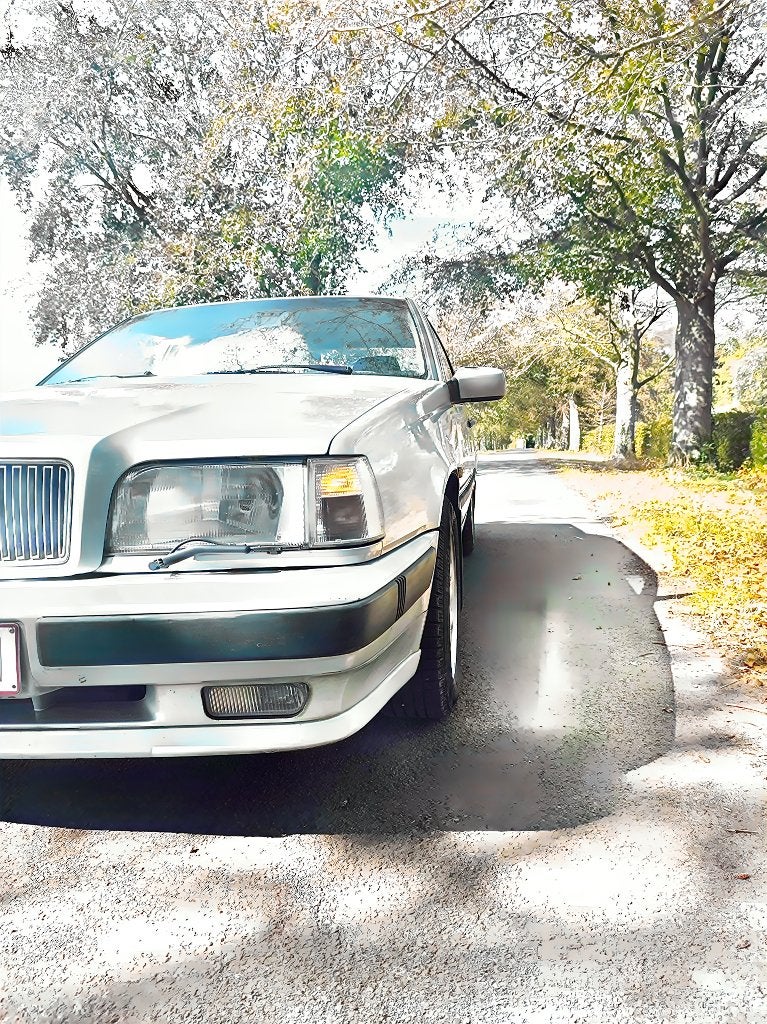 Volvo 850, Autos, Cuir, Argent ou Gris, 4 portes, Noir