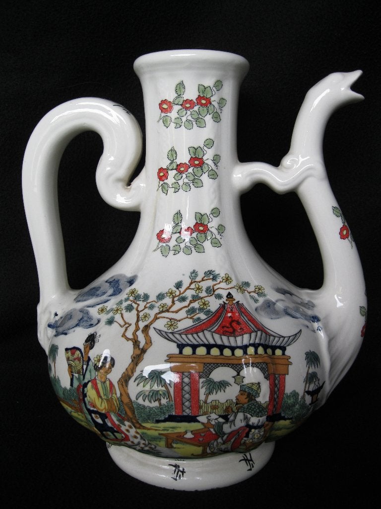 Vintage Japanse glazen kruik, Japon, Enlèvement, Fait main