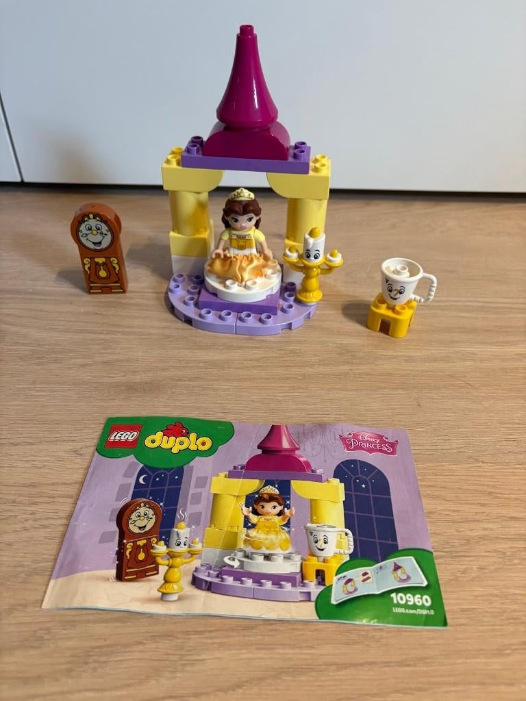 DUPLO Disney Belle's Balzaal - 10960, Kinderen en Baby's, Ophalen, Zo goed als nieuw, Complete set, Duplo