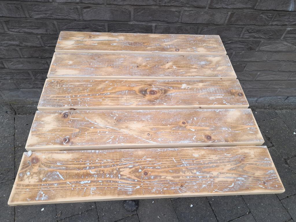 Tuintafel, Ophalen